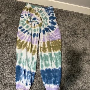 Tie-dye sweatpants